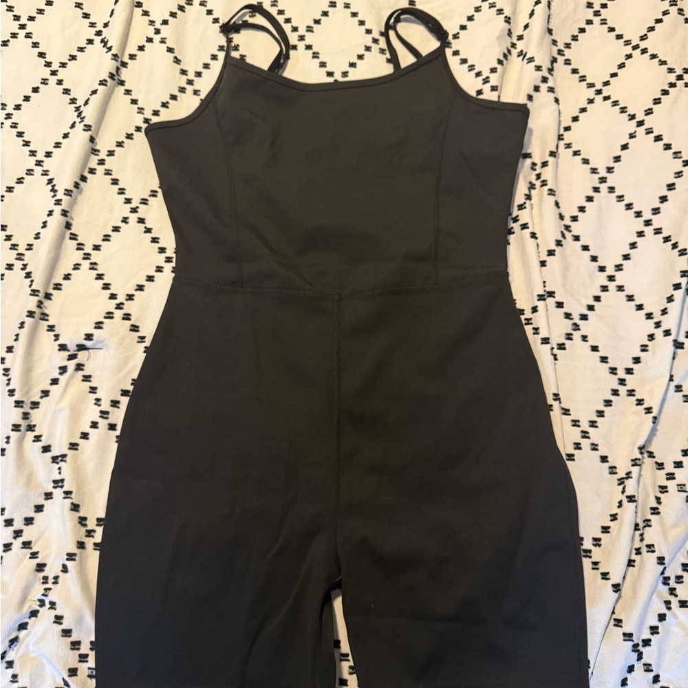 Classic Black Sleeveless Jumpsuit Romper